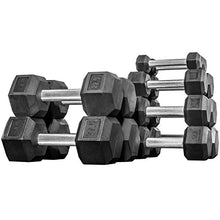 REP Rubber Hex Dumbbell Set 2.5-27.5 lb Low Odor