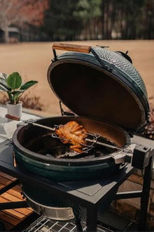 BBQ Island Grills & Smokers Rotisserie for Large Big Green Egg