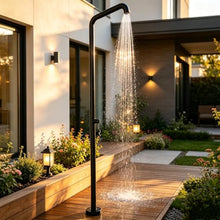 WTRYRN Weatherproof 304 Stainless Freestanding Outdoor Shower 1
