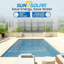 Sun2Solar Solar Pool Cover 16 Mil | 20 x 40 Ft Clear