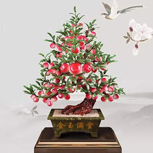 Artificial Bonsai Tree Jade Carving Peach Tree Large Jade Peach Tree Bonsai Living Room Home Accessories Crafts Plant Company Decoration Office Decoration Bonsai