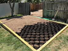 AMHUKIP HDPE Honeycomb Geogrid - 2" or 4" Soil Stabilizer for Driveways, Patios, and Slopes - Heavy-Duty Ground Grid for Landscaping and Erosion Control(6 m x 50 m (20ftx164ft))