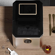 HYgloF ice Maker Ice Makers Countertop, 70.5 lbs/Day, 2 Way Filling, Self-Cleaning, 4 Gears Ice Size Control, ice Machine Maker countertop for Home Outdoor RV countertop ice Maker