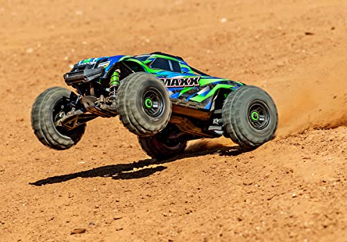 Traxxas Maxx Wide 1:10 RC Monster Truck 4WD RTR Green