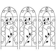 3 PCS Outdoor Iron Climbing Plant Frame, Garden Metal Climbing Frame