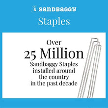 Sandbaggy 12 Inch Rust-Free Landscape Staples ~ Extra Long SOD Garden Stakes Weed Barrier Pins (1000 Staples)