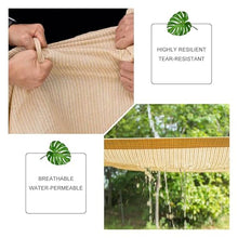 Shade Netting,Shade Cloth,Sunblock Shade Net 2×2m 2×3m 2×6m 3×3m 3×4m 4×5m 5×5m,Shade Mesh Tarp,Privacy Netting,Breathable/Anti-uv Awning,With Grommets,Beige,Customisable,Beige-12×20m(39.4*65.6ft)