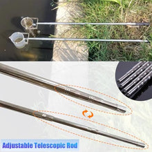 USZWBY Water Sampling Kit with Telescopic Pole and Dual Scale Beaker for Environmental Testing in Lakes, Rivers, Pools (500ml 4.7ft)