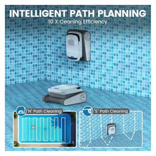 Pool Vacuum for Inground Pools, Smart Navigation Cleaner Robot, Wall Climbing, Cleans Floors