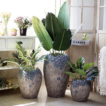 HANMENGNA Home Decor Pot Garden Outdoor Flower Pots Flower Pots(Large)