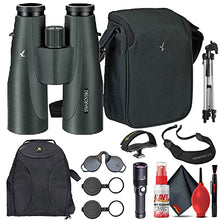 SWAROVSKI OPTIK SLC 8x56 Binoculars with Backpack, Flashlight, Tripod Adapter & Cleaning Kit Green