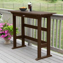 highwood Lehigh Bar Height Balcony Table, Weathered Acorn