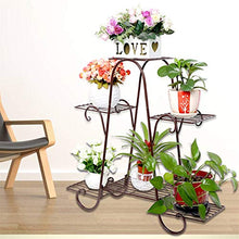 SIDUFHAOPKLL European Plant Stand Multi-Layer Flower Floor Pot Rack(D)