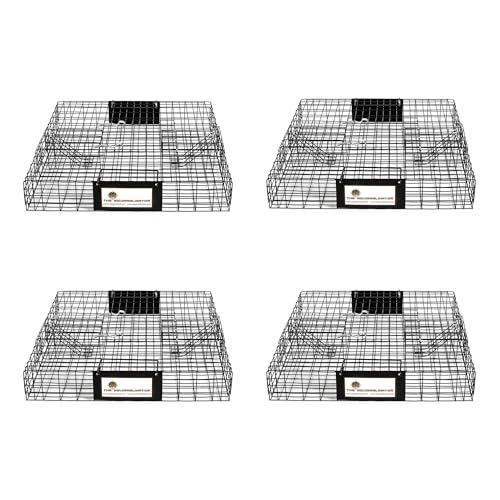 Rugged Ranch Squirrelinator Humane Multi-Catch Live Animal Trap, 4-Pack