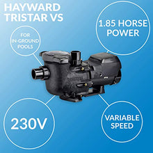 Hayward Pool Pump 1.85 HP (W3SP3202VSP) Black