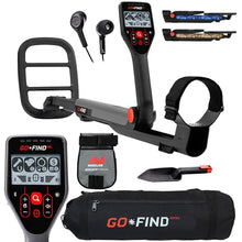 Minelab GO FIND 66 Metal Detector with Black Transport Carry Bag and Finds Pouch