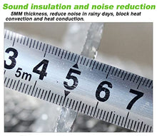 MUYUNXI Double Bubble Foil 4-5mm Reflective Foil Insulation, Vapor Barrier Insulation Waterproof Engineered Foil for Attic Attic Wall Floor Greenhouse(Size:1x30m(3.2x98.4ft))
