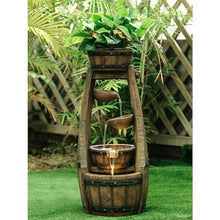 GLigeT Outdoor Water Fountain Creative Floor Water Decoration,Outdoor Garden Fountain,Circulating Water Landscape Balcony Garden Home Decoration Outdoor Fountain