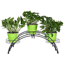 iumLeap Flower Plant Pot Rack Strong Metal Standing Holder Home Garden Indoor Display Plant Stand Shelf Planter Pot Trays