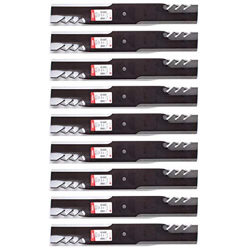 9PK Oregon 396-712 G6 Gator Blades for 61" Grasshopper 320243, 320244, 320245