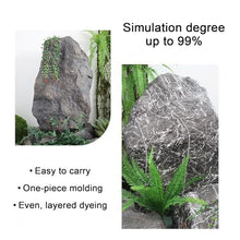 YXLLGS Artificial Landscape Rocks, Decorative Fake Rocks, Stones for Garden Landscaping, Lightweight, for Home, Outside, Courtyard, Office(80 * 30 * 55cm/31.5 * 11.8 * 21.6in-A)