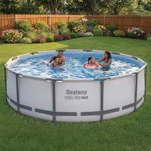 Bestway Steel Pro MAX 14' x 42" Above Ground Swimming Pool Set with Pump