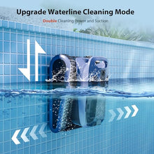 Sat40 Sonar Navigation Pool Vacuum for Inground Above Ground Pools, Climb Stairs Pool Cleaner with 4 Modes, Powerful Suction, Self-Parking, Wall&Waterline Cleaning Pool Robot, Clean Up to 2150 Sq.Ft