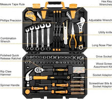 Fit for DEKOPRO 158 Piece Tool Set-General Household Hand Tool Kit,Auto Repair Tool Set, with Plastic Toolbox Storage Case
