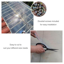 Suwooy Polycarbonate Roof Panels,Replacement Plastic Roofing Sheets Greenhouse Cold Frames,0.8mm Glassfiber Solid Sheet,Daylighting Panel,Waterproof/Anti-uv,Easy to Bend and Cut,W×L-47×787in