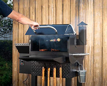 Prime Pellet Grills KC King Electric Pellet Smoker Grill with Digital Temperature Control Black