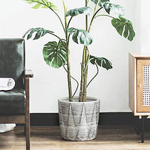 Flower pots Ceramic Plant Pot Extra Large with Tray Flower Pot Planter Creative Multilateral Matte Surface Round Garden Plant Pot Indoor Outdoor Plant Container Floor-to-ceiling Household Flowe (One