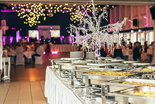 Party Tents Direct Backyard Party Pack 20x20 Ft Canopy Tent with 40 Chairs & 6 Tables White
