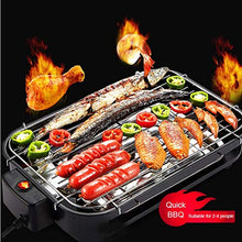 AFPSDLFJDLS Multifunctional Electric Griddle Smokeless BBQ Grill Baking Pan Skewers Household Machine Barbecue