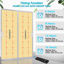 HONORSEN 4000W LED Grow Light Full Spectrum 5x5ft Coverage Remote Control Dimmable Grow Lamps with Timer Plant Light for Hydroponic Indoor Plants Veg and Flower (1276Pcs LEDs)