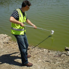 XXKKUQSD 1pc Telescopic Water Sampler - 500ml/1000ml, Adjustable SS Sampling Rod for Environmental Monitoring & Water Testing(Stainless Steel,1000ML 1.43-6meters)