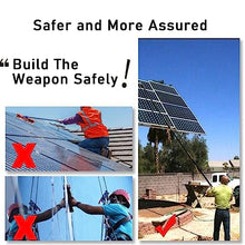 3.6-12m,Window Poles, Water Supply Retractable Brushes for Cleaning Greenhouse Roofs, Cleaning Photovoltaic and Solar Panels, Cleaning Brush Heads,35cmbrushhead-9M/30FT