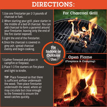 Camerons All Natural Fire Starters, No Flare Up, Non Toxic, 1000 Pack