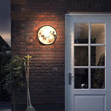 Porch & Patio Lights Outdoor Moon LED Wall Light Romantic Moon Atmosphere Lamp Creative Modern Moon Porch Wall Sconces Wall Mount Light Fixtures for Exterior Villa Hotel Lantern ( Size : 100*5cm )