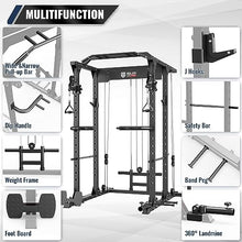 MAJOR LUTIE Fitness PLM03 All-in-One Power Cage Red