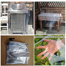 Garden Furniture Cover-Outdoor PVC Transparent Table Cover Waterproof-Heavy Duty Cube Patio Cover For Sofa Chair Cupboard Cover,Customizable (Color : Clear, Size : 250x210x90cm)