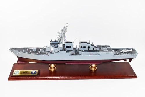 Squadron Nostalgia LLC USS Lenah H. Sutcliffe Higbee DDG-123 24-Inch Mahogany Model