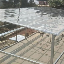 Polycarbonate Sheets All-Weather Outdoor Greenhouse Covering, Plastic Roofing Sheets Rainproof Insulation Protection(1x377m)