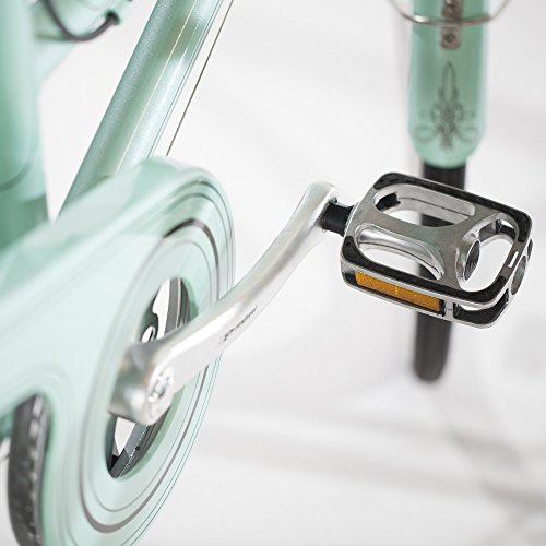 FIRTH SPORTS Nadine SE Women's Aluminum Step-Thru City Bike Green