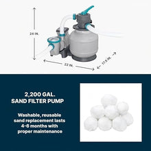 20ft x 52in Round Frame Above Ground Swimming Pool Set with Pump & Ladder