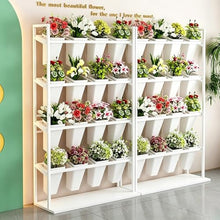 ARTUNV Hanging Bamboo Plant Stand 3-Tier Organizer Rack for Outdoor Home