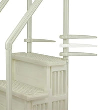 Pearl White Steps Swimming Pool Ladder for Aqua Select, Capacity 350 Lbs