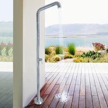 MKLFBY Free-Standing Outdoor Shower, Portable Outside Shower Station Fixture with Shower Head, Great for Camping, Pool Area, Beach House (Small Nozzle)