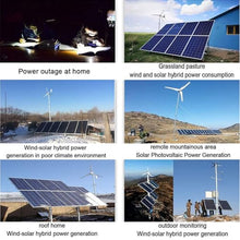 220v,HUIZHITENGDA 12000W Wind Solar Hybrid System MPPT Charge Controlle+Solar Charge Controller MPPT Boost Charge Regulator 12V 24V 48V for Lifepo4 Lithium for Turbine