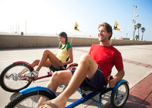 MOBO Triton Pro Adult Recumbent Trike Tangerine