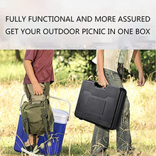 29Pcs Stainless Steel Grilling Kit, BBQ Tools Set with Portable Compact Carry Case, Grill Accessories, Grill Accessories for Travel, Picnics, Rvs, Camping, BBQ,